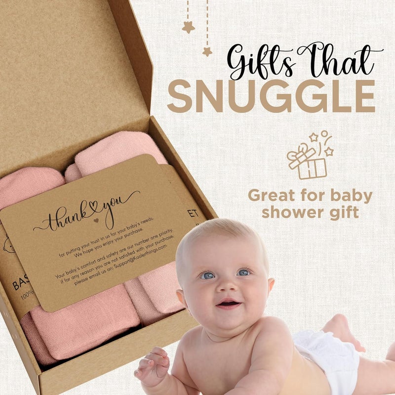 KoolerThings Bassinet Fitted Sheets - Compatible With Fisher Price Bassinet Soothing Motions, Stow and Go, Rock with Me & Soothing View Bassinet | 100% Organic Jersey Cotton - Light Pink + Dark Pink | 32x16 2 Pack - Image 5
